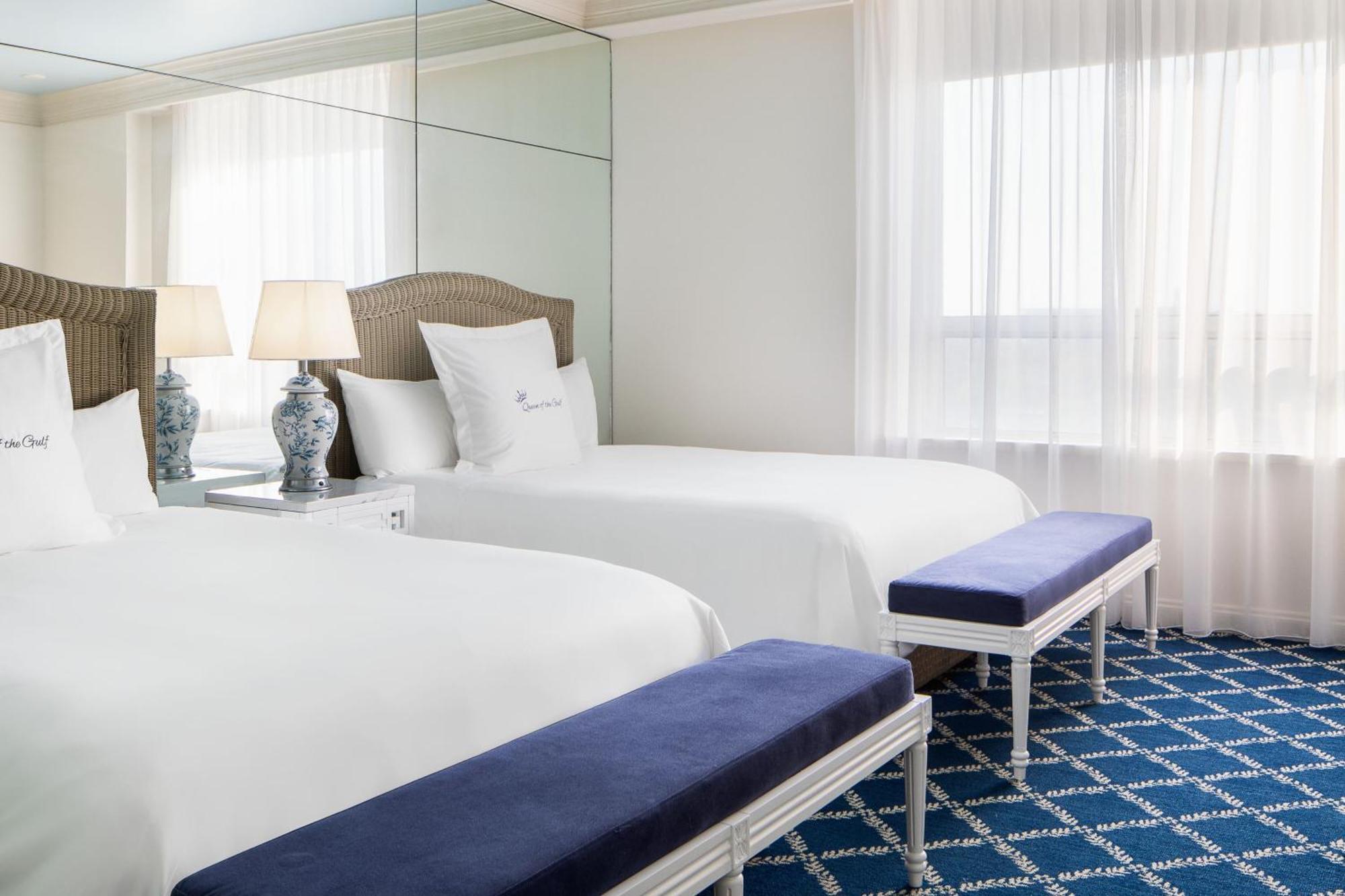 Double Room Two Double Beds City View Beachfront or Pool Access