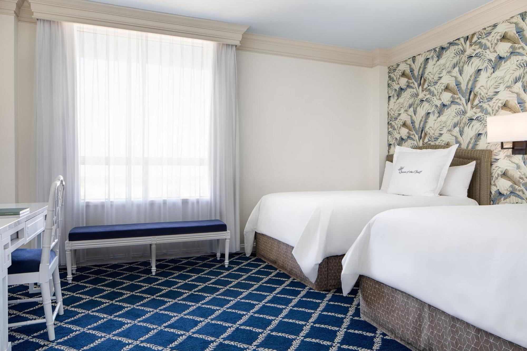 Deluxe Double Room Two Double Beds Ocean View Beachfront
